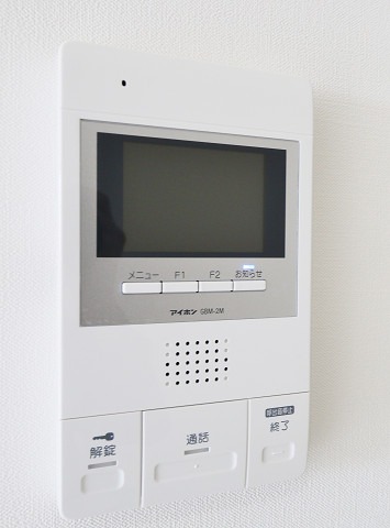 モニタ付きで来客時も安心