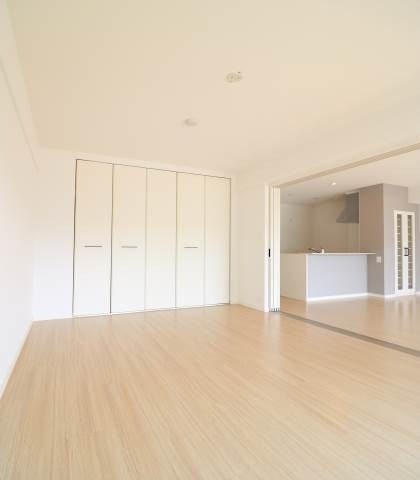 白基調のお部屋です。