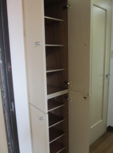 シューズボックスで玄関スッキリ