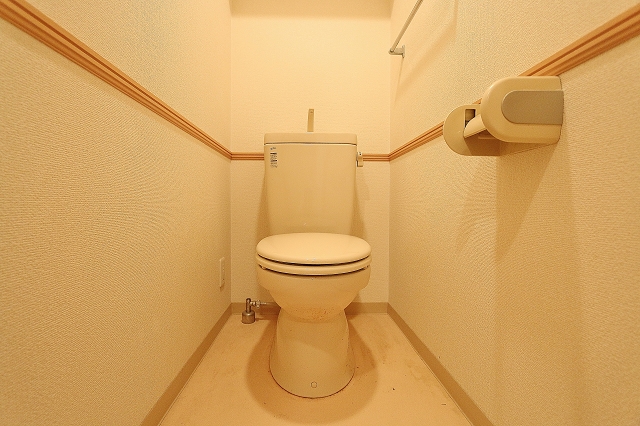 清潔感のあるトイレです