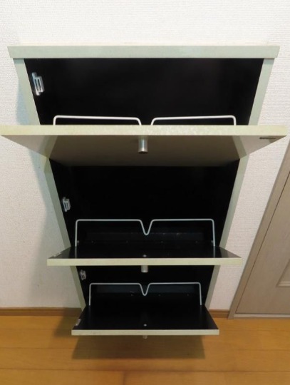 玄関収納も充実