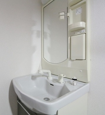 朝の支度はこちらで