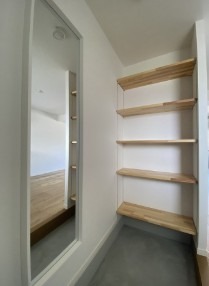 玄関はこんな感じです。