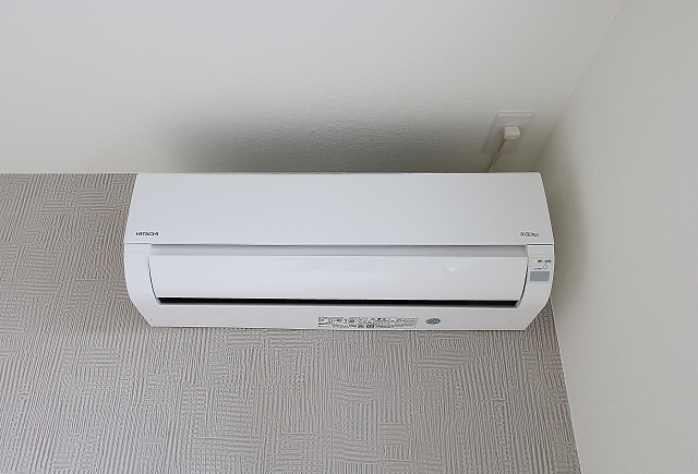 エアコン完備で年中快適に過ごせます