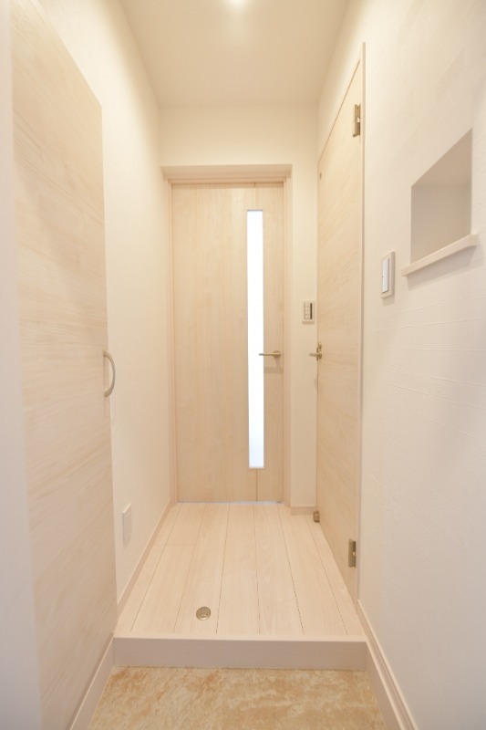 開放感のある玄関ですね