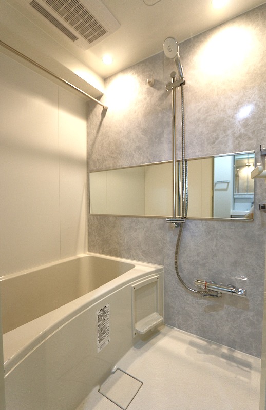 一日の汗や疲れはこちらで洗い流すことができます