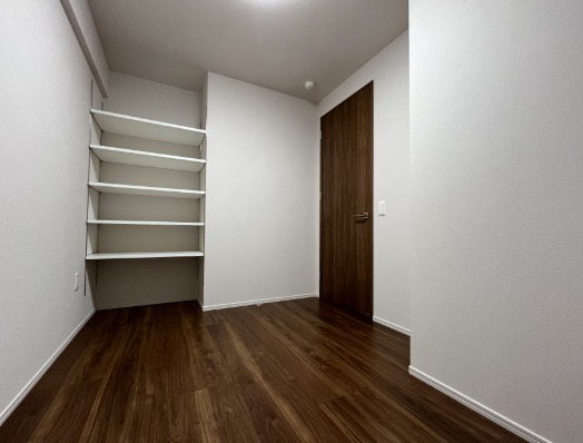 こちにも収納スペースがあります。