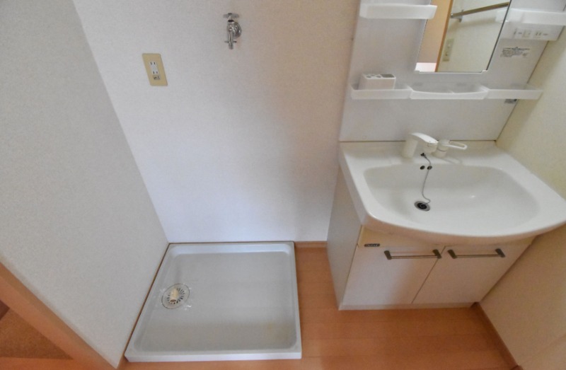 洗濯機は室内に置くことができます。