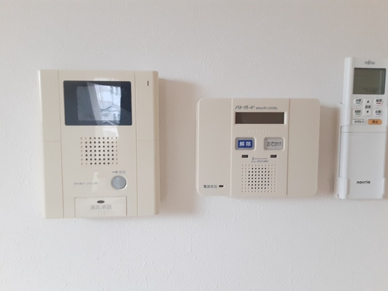 来客の確認ができるので安心ですね