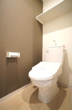 清潔感のあるトイレです