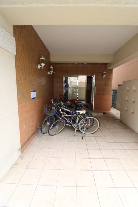 駐輪場もあります。