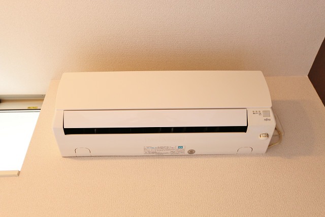 エアコン完備で年中快適に過ごせます