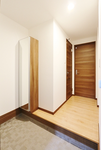 解放感ある玄関ですね