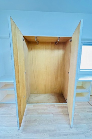 大容量の収納です