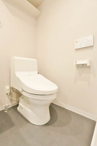 清潔感のあるトイレです