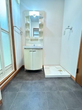 洗面台独立しています