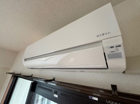 エアコン完備で年中快適に過ごせます