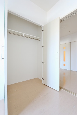 各部屋クローゼット有り、荷物の多い方も安心