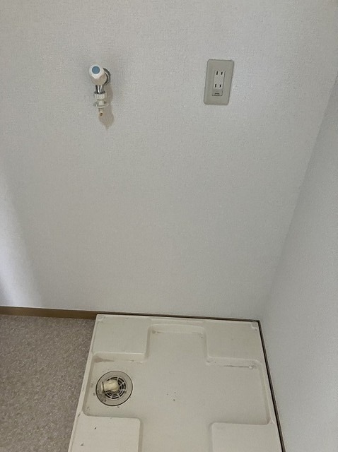 室内洗濯機置場です