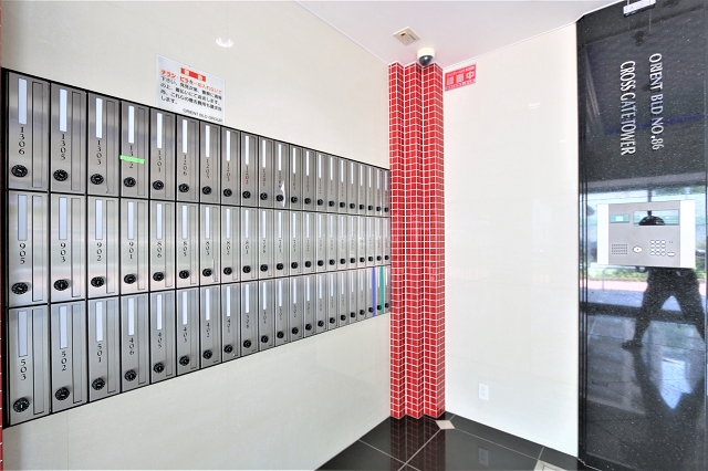 集合ポストもあります