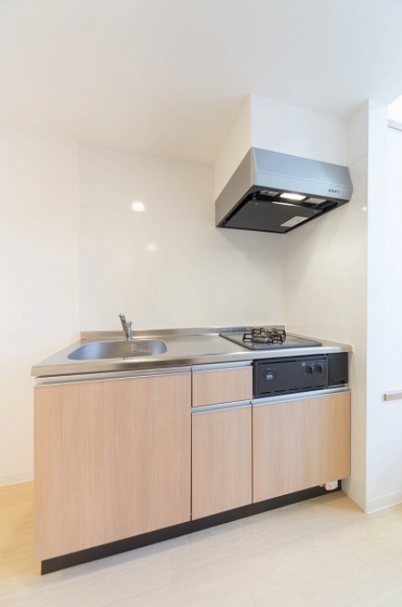 2口コンロ付で料理が捗りそうですね