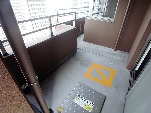 眺めの良いバルコニーです