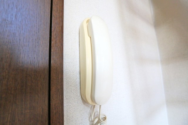 インターフォンで来客を確認出来ます