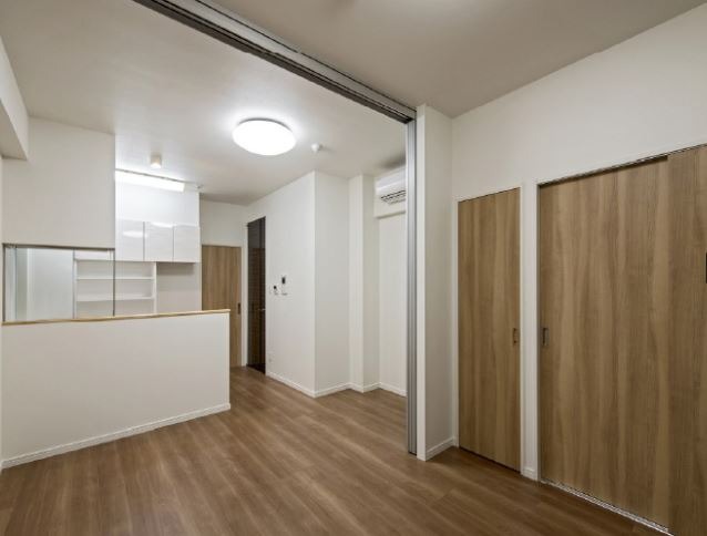 採光口があり明るいリビング