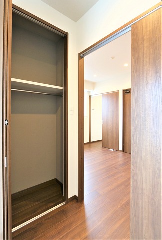 各部屋に収納ありでお荷物の多い方も安心