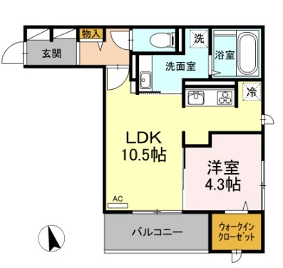 間取や内装は現状を優先します