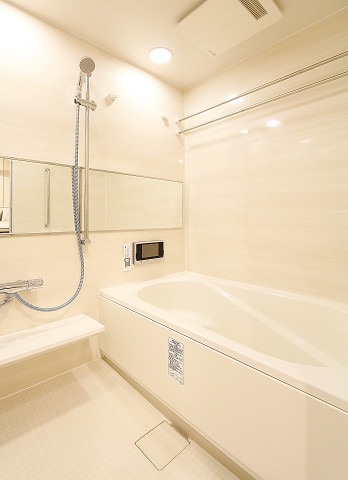 一日の疲れを流しましょう。