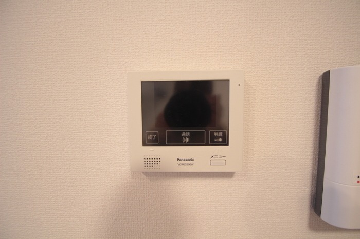 モニター付きで安心。