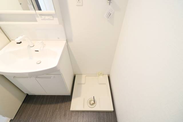 もちろん洗濯機も室内に置けます