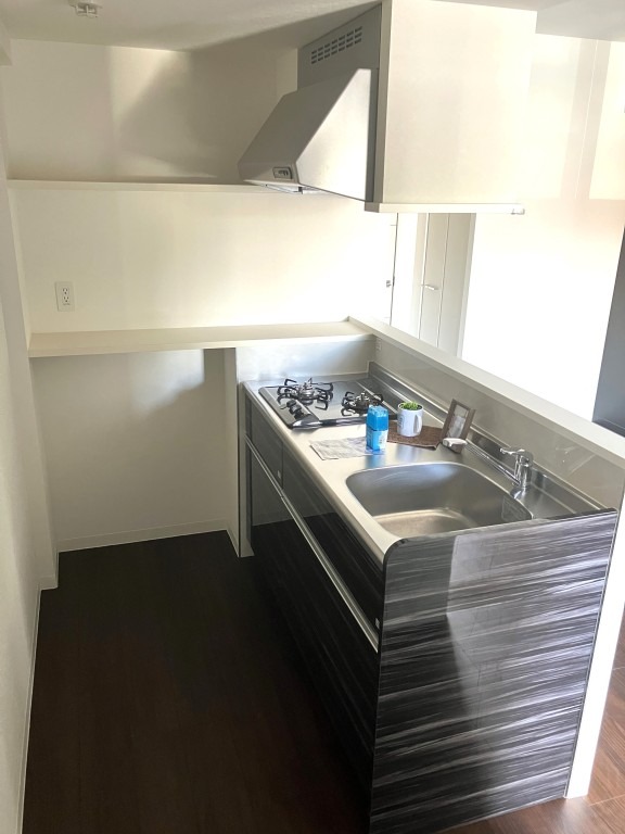 2口コンロで料理が捗りますね