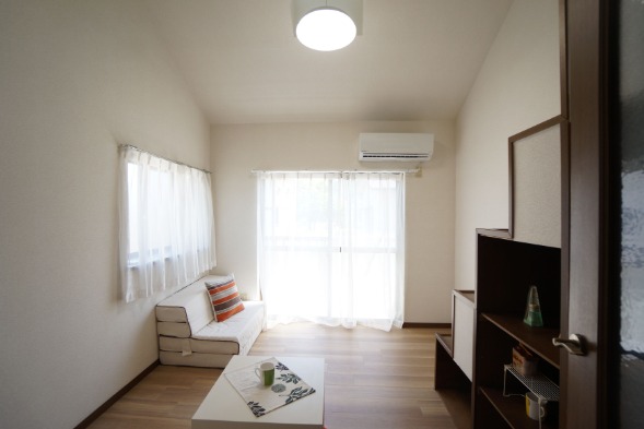 広々としていいですね。