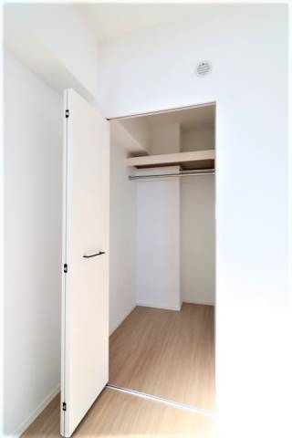 嬉しいウォークインクローゼット