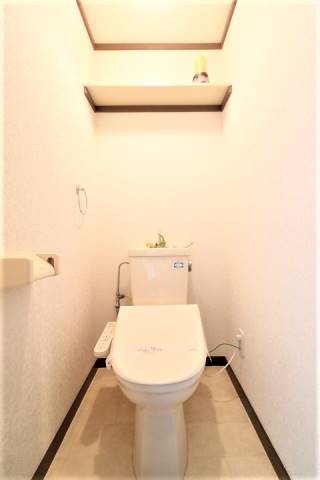 ウォシュレット完備です