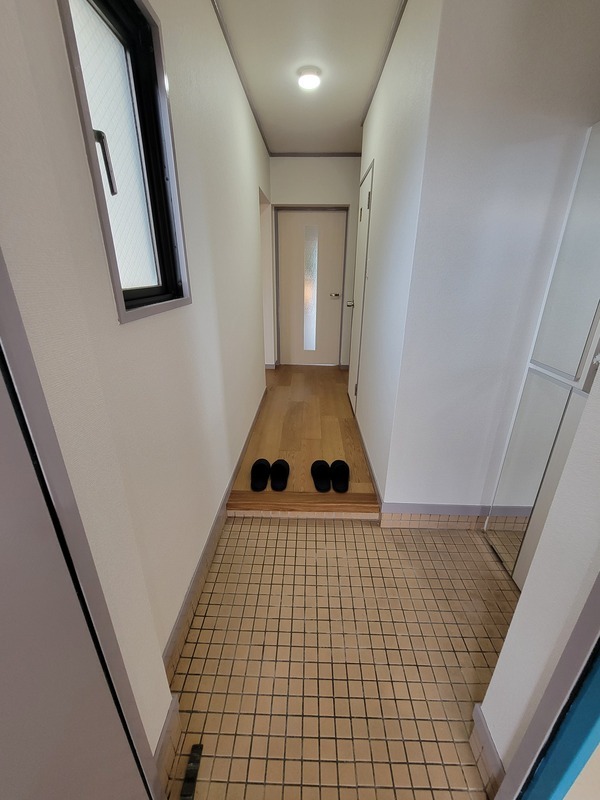 開放感のある玄関ですね