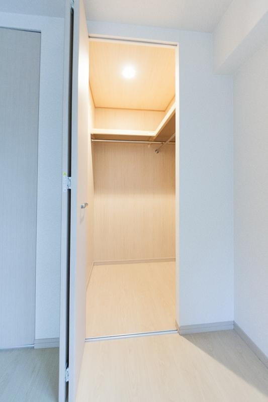 嬉しいウォークインクローゼット付きです