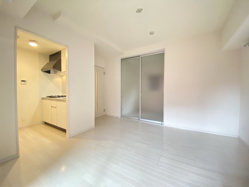 広いリビングです。