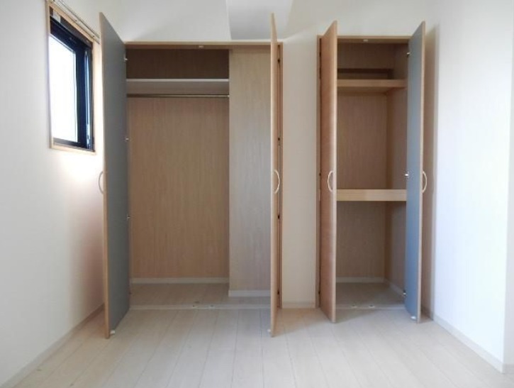 荷物が多くても安心な収納スペース