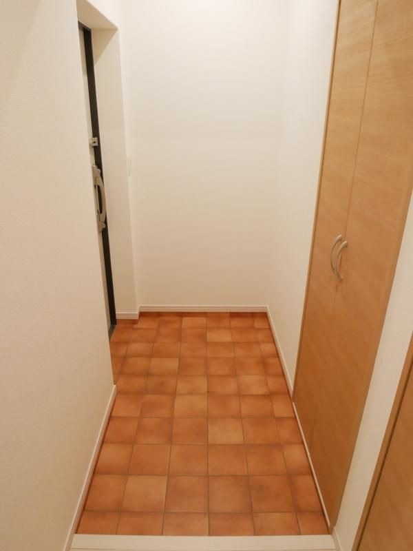 開放感のある玄関ですね