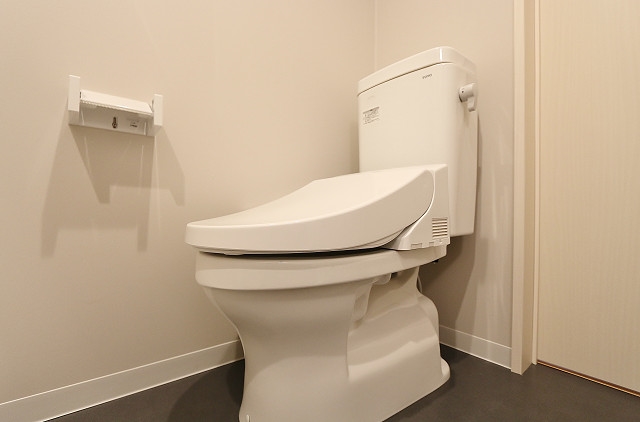 清潔感のあるトイレです