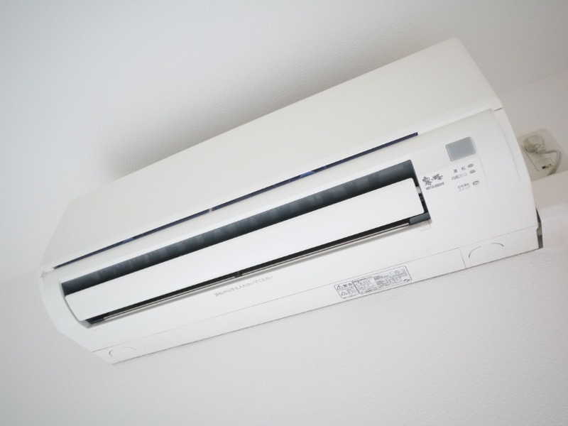 エアコン完備で年中快適です