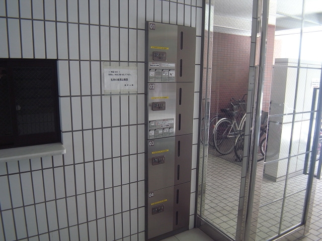 宅配BOXもあります