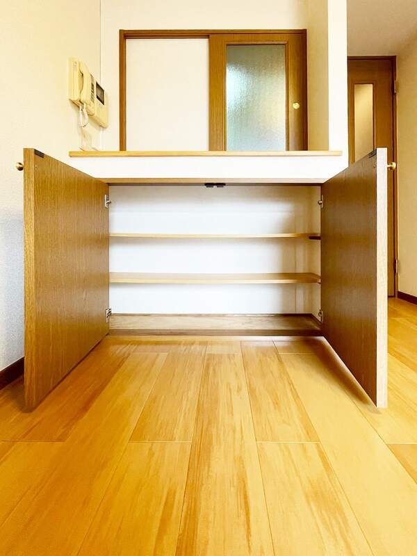 大容量の収納です