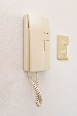 誰か来ても安心ですね。