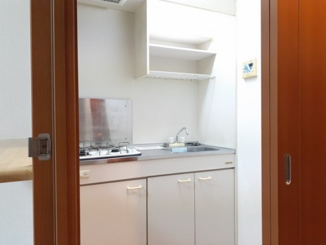 2口ガスコンロついてます