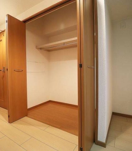 大容量のクローゼット