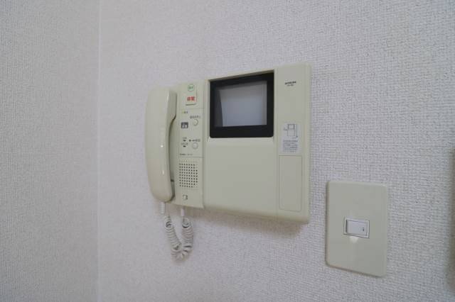 モニター付きで安心です